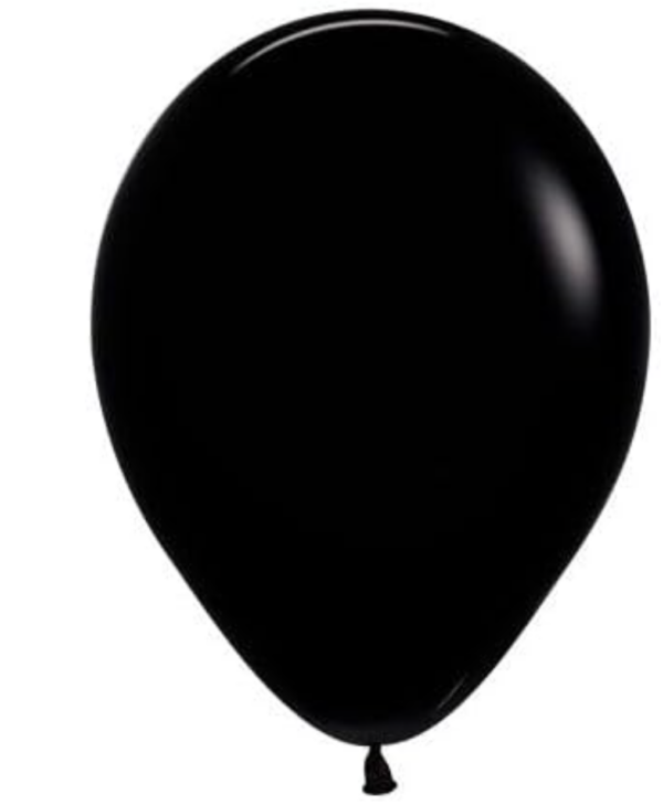 Black balloons